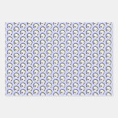 Old English Sheepdog Puppy's 絵画 - Dog Art ラッピングペーパーシート (正面)