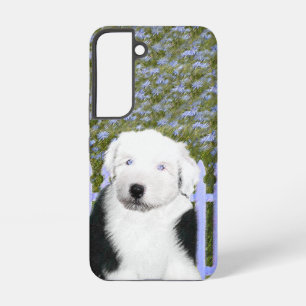 Old English Sheepdog Puppy's 絵画 - Dog Art Samsung Galaxy S22ケース