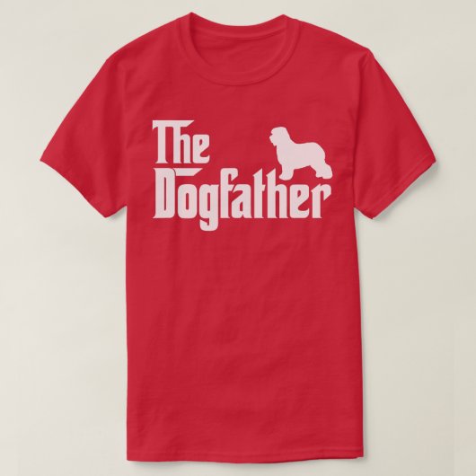Old English Sheepdog The DogFather Tシャツ (デザイン正面)