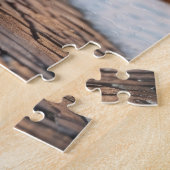 Old English Sheepdogs Christmas Snow Holiday ジグソーパズル (側面)