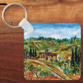 OLD FARMHOUSE IN CHIANTI -TUSCANY キーホルダー (正面)