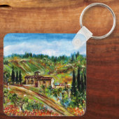 OLD FARMHOUSE IN CHIANTI -TUSCANY キーホルダー (裏面)