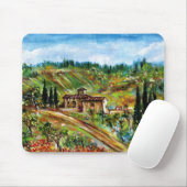 OLD FARMHOUSE IN CHIANTI -TUSCANY マウスパッド (マウス)