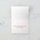 Old Fashion Country Chicken Christmas Card カード (内部)