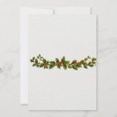 Old Fashioned Christmas Party Invitation 招待状 (裏面)