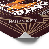 Old Fashioned Cocktail Art Deco Vintage Bar  ポスター (角)