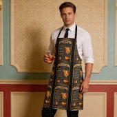 Old Fashioned Cocktail Recipe Vintage Bar エプロン