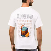 Old Fashioned T-Shirt – Classic Whiskey Cocktail Tシャツ (裏面)