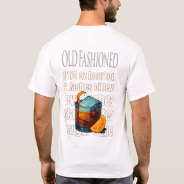 Old Fashioned T-Shirt – Classic Whiskey Cocktail Tシャツ