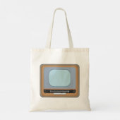 Old Fashioned Television Retro TV Tote Bag トートバッグ (裏面)