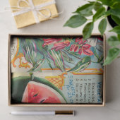 Old fashioned vegetable fruit flower seed advertis 薄葉紙 (ギフト)