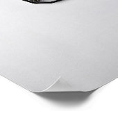 Old Favorit Typewriter ポスター (角)