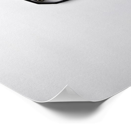 Old Favorit Typewriter ポスター (角)