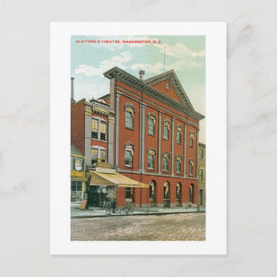 Old Ford's Theater, Washington, DC ポストカード