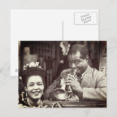 Old French Quarter Jazz Musicians ポストカード (正面/裏面)