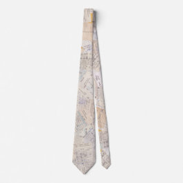 Old Friends Library Circulation Card Tie ネクタイ
