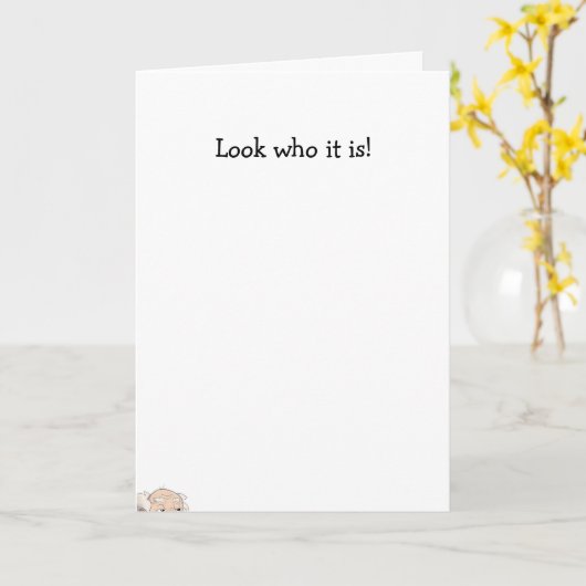 Old Geezer Age Burn カード (黄色い花)