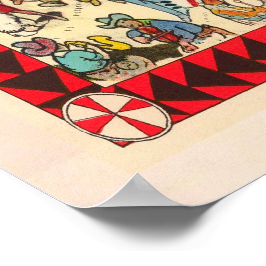 Old Glacier National Park Map (1925)  ポスター (角)