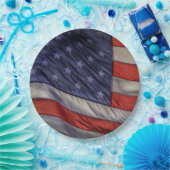 Old Glory ペーパープレート (パーティー)