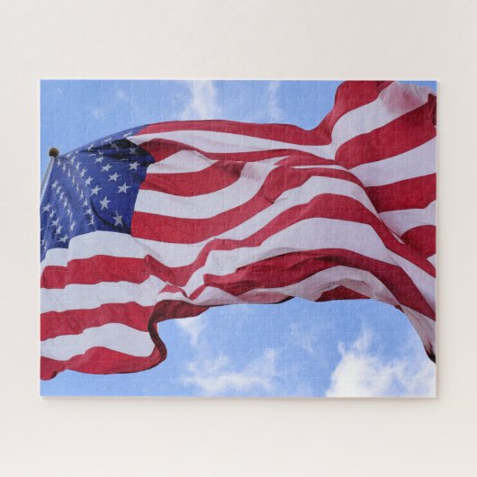 Old Glory in the Breeze - 16x20 - 520個。 ジグソーパズル (横)
