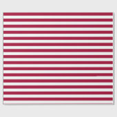 Old Glory Red Stripe (medium scale 1”) ラッピングペーパー (フラット)