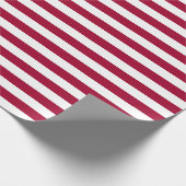 Old Glory Red Stripe (medium scale 1”) ラッピングペーパー (角)