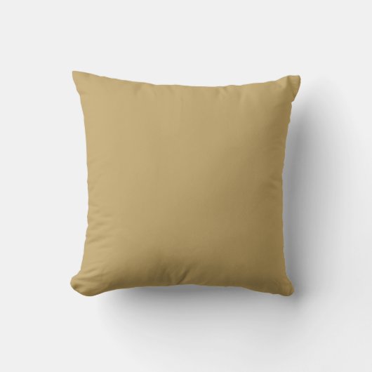 Old Gold Christmas Harmony Pillow クッション (正面)