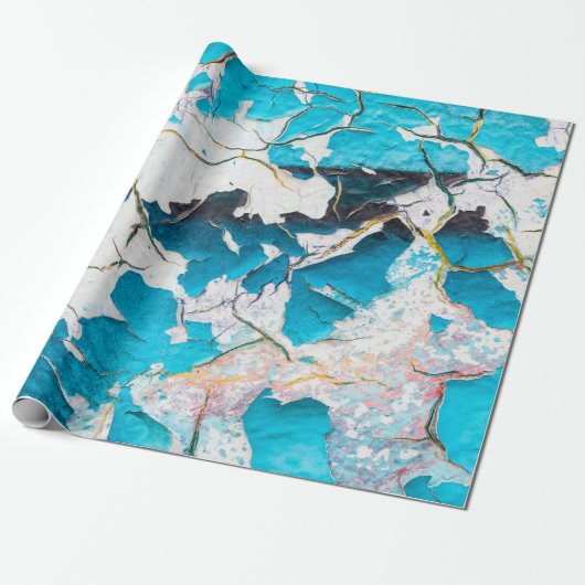 Old grunge wall textures and backgroundsearthquake ラッピングペーパー (アンロールド)