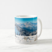 Old grunge wooden texture or background with termi コーヒーマグカップ (正面右)