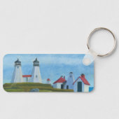 Old Gurnet Lighthouses キーホルダー (正面)