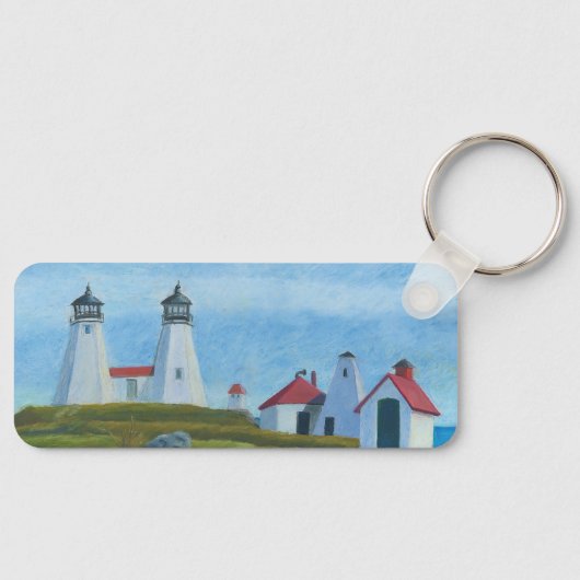 Old Gurnet Lighthouses キーホルダー (正面)