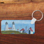 Old Gurnet Lighthouses キーホルダー (正面)