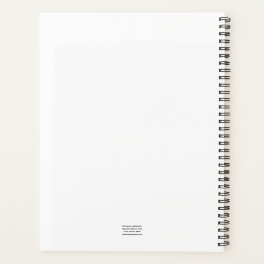 Old Gurnet Lighthouses プランナー手帳 (裏面)