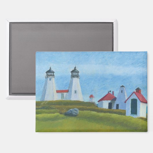 Old Gurnet Lighthouses マグネット (正面/裏面)