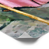 Old Indian Man With Staff ポスター (角)