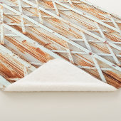 Old iron door panels are rusted. abstract,antique, シェルパブランケット (3/4)