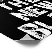 Old Is The New Black Funny Elderly People Birthday ポスター (角)