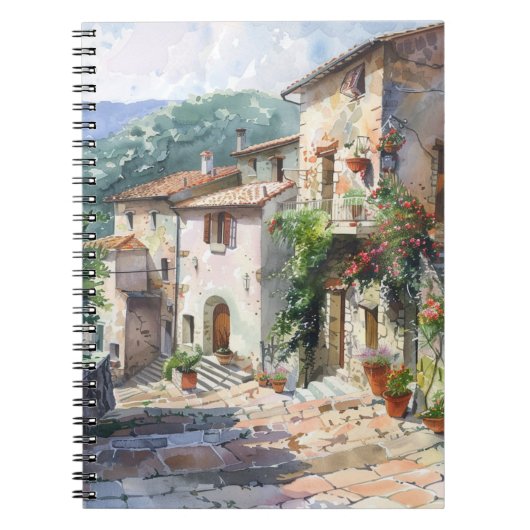 Old Italian Village ノートブック (正面)