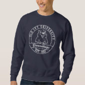 Old Ivy Groundhog Navy Sweatshirt スウェットシャツ (正面)
