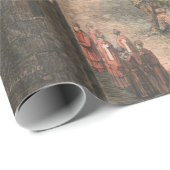 Old Jerusalem Israel Map (1853) ラッピングペーパー (ロールコーナー)