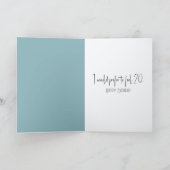 Old Lady Birthday カード (内部)