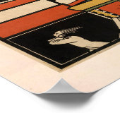 Old London England Map (1915)ヴィンテージ英国の首都 ポスター (角)