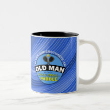 Old Man and Pickleball - personalize