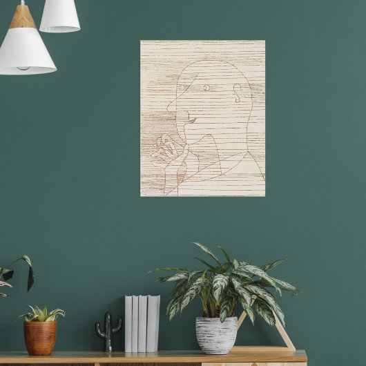 Old Man Counting on his Fingers, ポスター (リビング1)