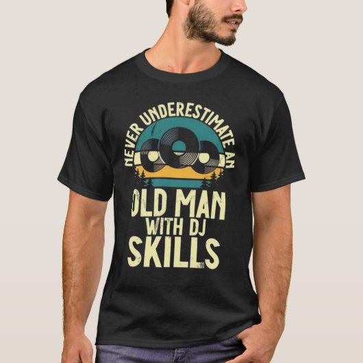 Old Man DJ Tシャツ (正面)
