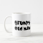 old man grumpy コーヒーマグカップ (左)
