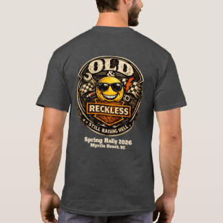 Old Man Harley Tee Myrtle Beach Bike Week Tシャツ