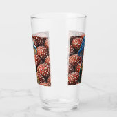 Old man, mushroom blue forest guardian pint glass  タンブラーグラス (左)