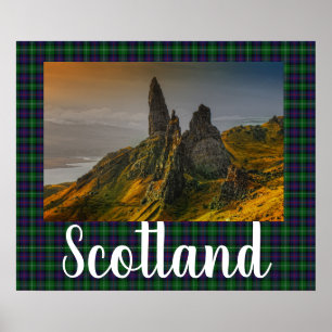 Old Man of Storr Skye Scotland ポスター