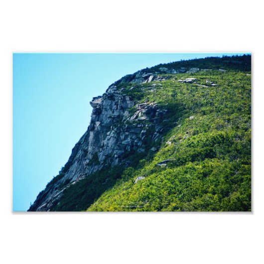 Old Man of the Mountain, Summer, P2279 フォトプリント (正面)